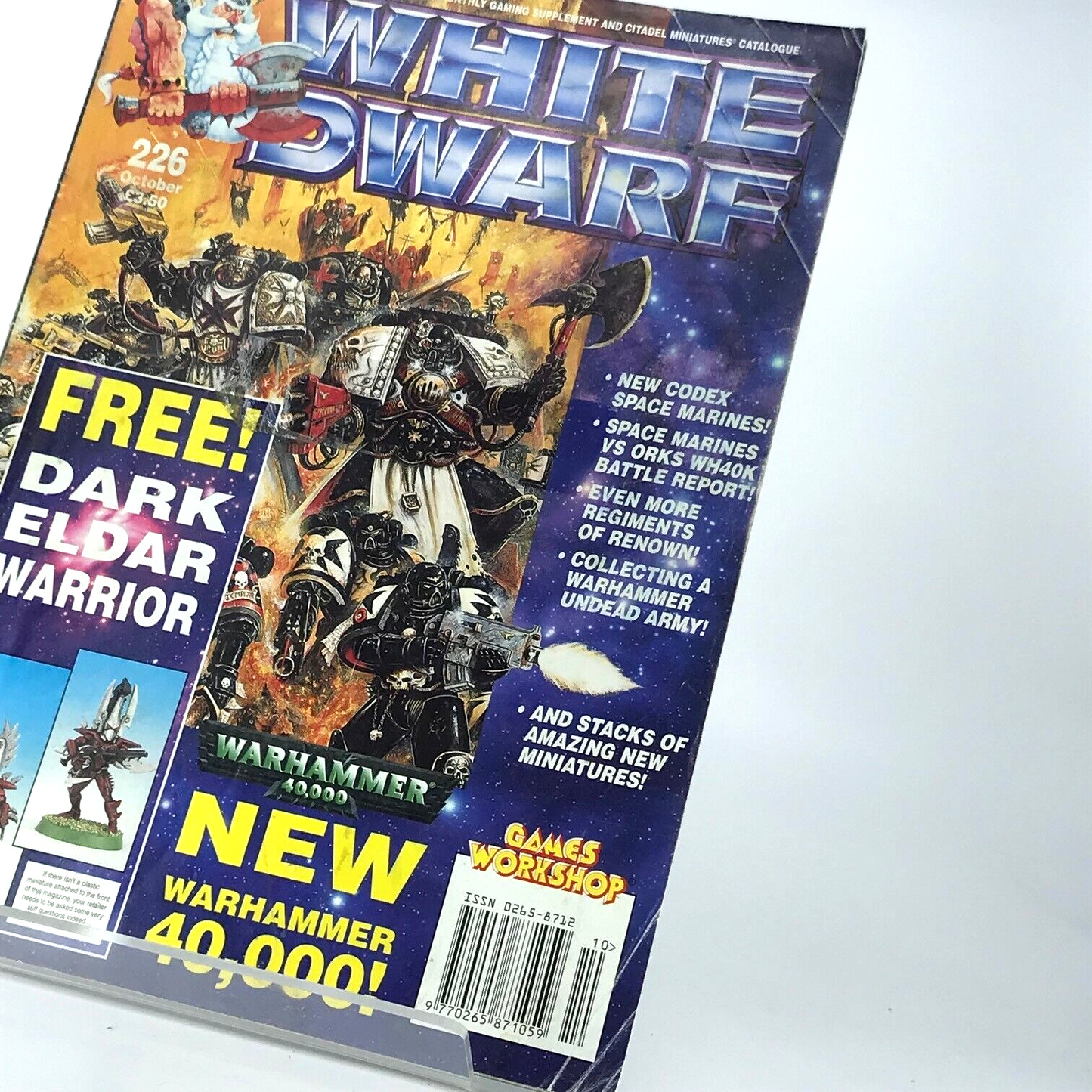 White Dwarf 226 Magazine Games Workshop Warhammer Fantasy 40,000 40K M404