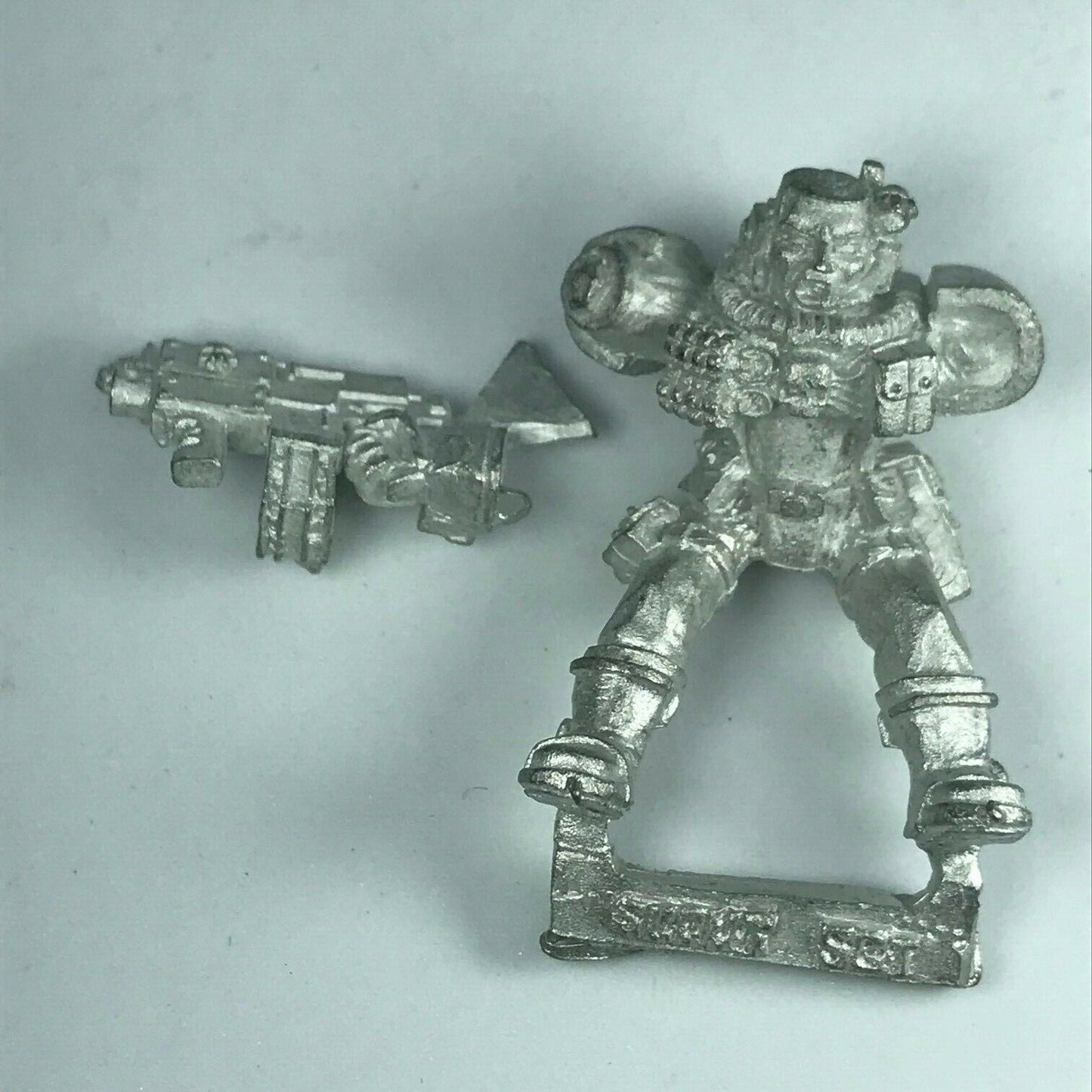 Metal Scout Attack Bike Rider Space Marine - Warhammer 40K X7291