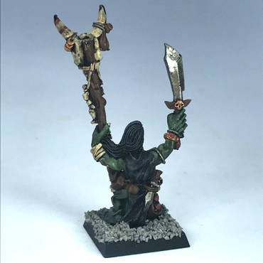 Classic Metal Goblin Shaman Orcs & Goblins - Painted - Warhammer Fantasy X9978