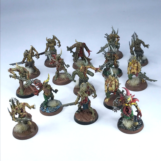 Poxwalkers Death Guard - Warhammer 40K Games Workshop Painted C1166