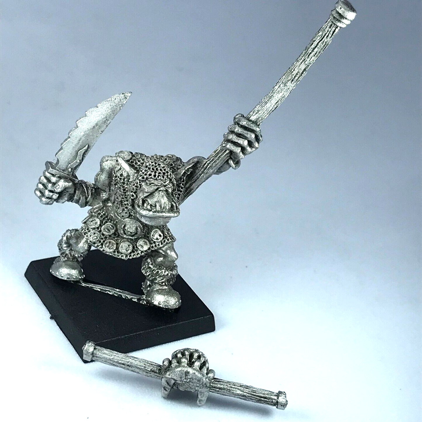 Orc Big Uns Standard Bearer Dated 1996 Orcs & Goblins Citadel Warhammer X11930