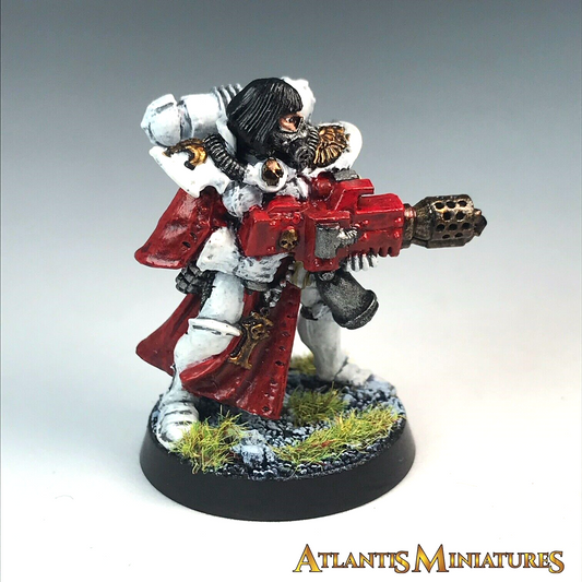 Metal Painted Sisters of Battle with Flamethrower - Warhammer 40K X5835