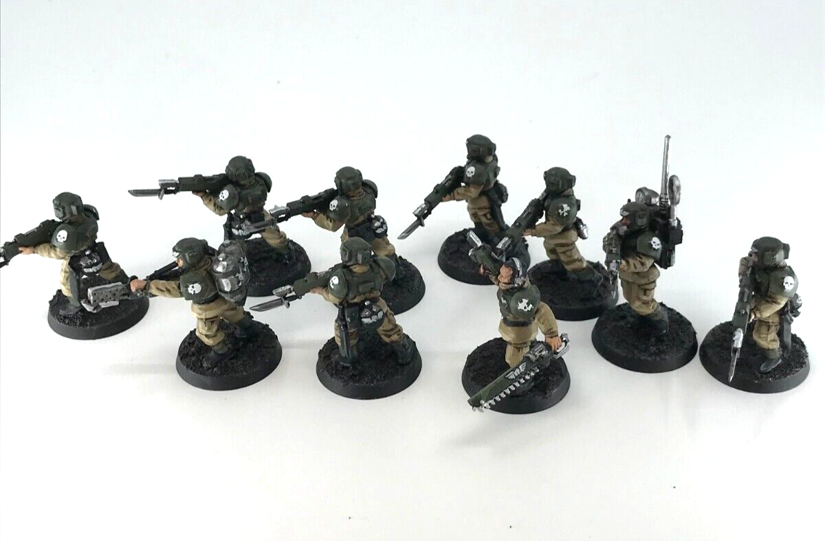 Cadian Infantry Squad - Imperial Guard Astra Militarum Warhammer 40K C4397