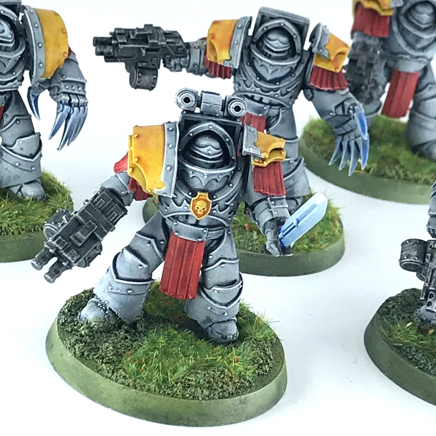 2 Terminator Cataphractii - griffe éclaire - warhammer 2 Terminator Cataphractii - griffe éclaire - warhammer