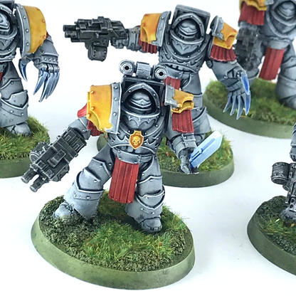 Cataphractii Terminators Squad Space Wolves - Painted - Warhammer 40K C4918