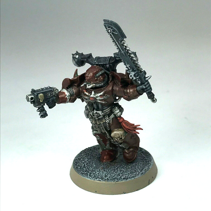 Painted Chaos Space Marine Champion - Warhammer 40K X7601