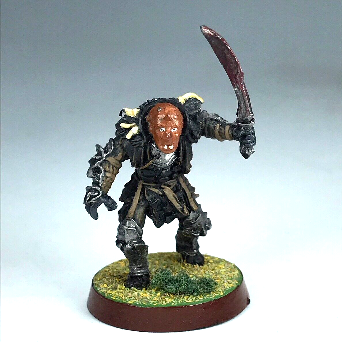 Grishnak Orc Captain LOTR - Warhammer / Lord of the Rings Metal Painted X4861