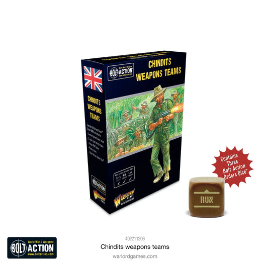 Chindit Weapons Teams - Warlord Games Bolt Action Miniatures