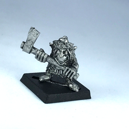 Forest Goblin with Axe Dated 1991 Classic Metal Citadel Warhammer Fantasy X13142