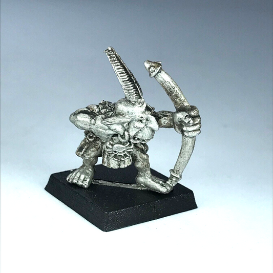 Classic Metal Forest Goblin Archer Dated 1992 - Warhammer Fantasy X12541