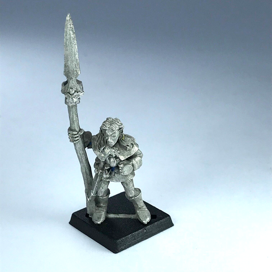 Wood Elves Glade Guard Spearman Citadel Dated 1995 Warhammer Fantasy X12840