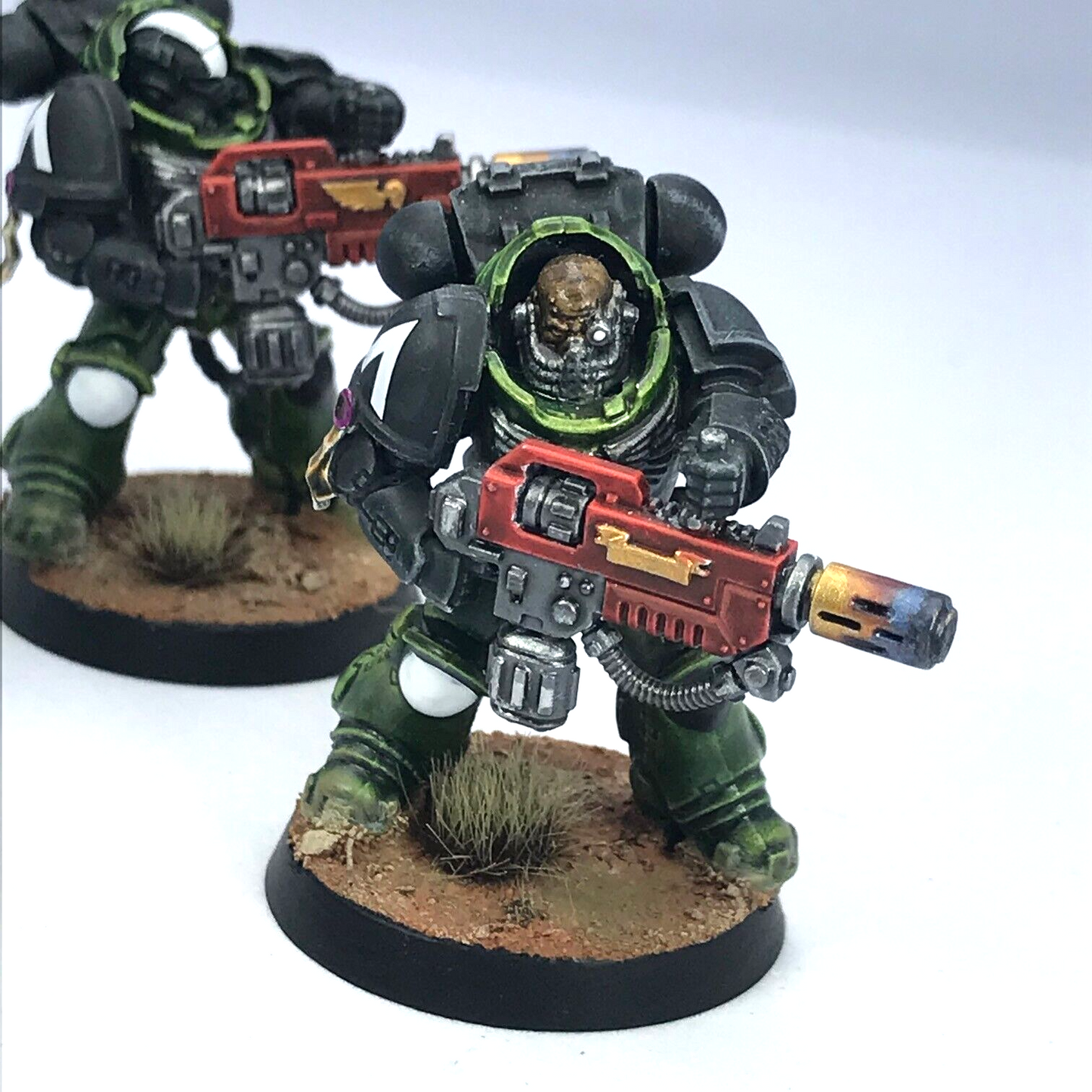 Salamanders Primaris Eradicators Space Marines - Warhammer 40K Painted C4682