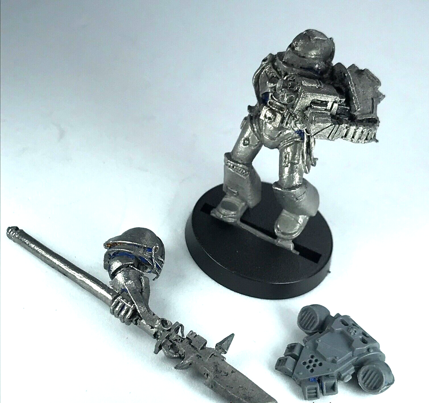 Classic Metal Grey Knight Space Marine - Warhammer 40K Games Workshop X2383