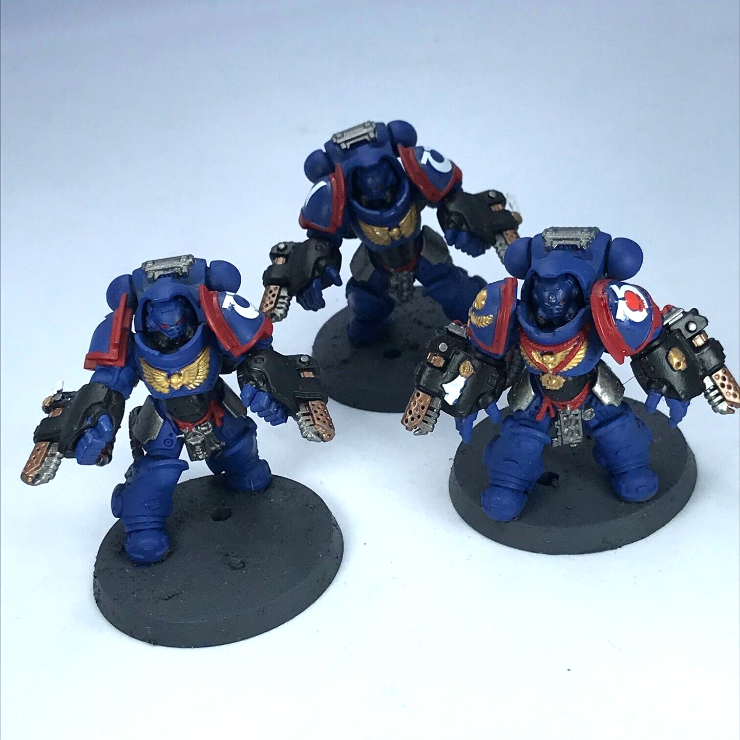 Primaris Aggressors Ultramarines Space Marines - Painted - Warhammer 40K C701