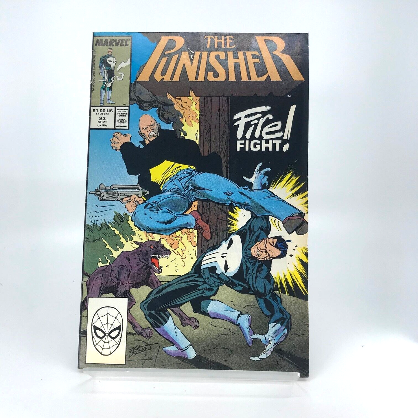 The Punisher Issue 23 Original Vintage Comic - Marvel Comics D22