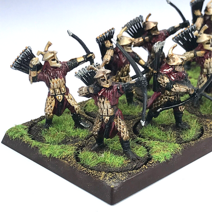 Easterling Archers & Tray LOTR - Warhammer / Lord of the Rings Painted C3834