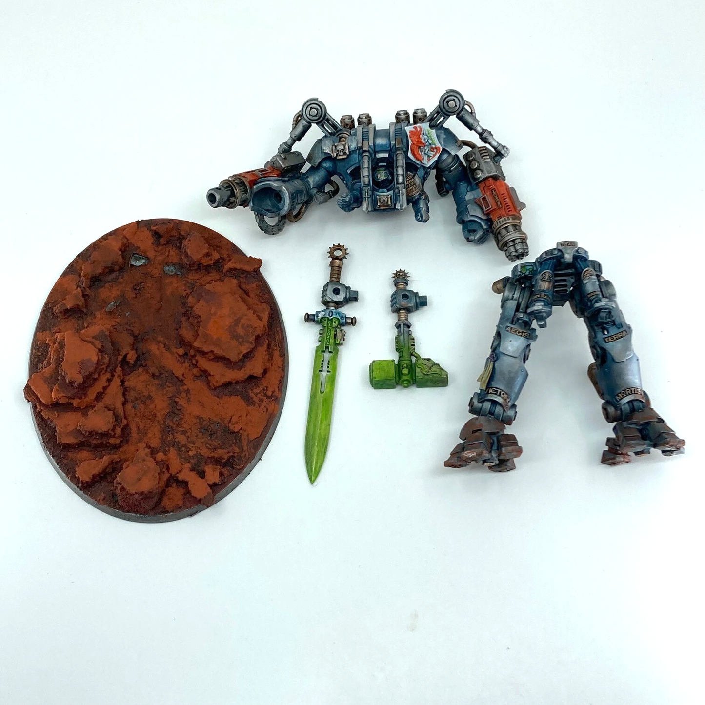 Grey Knights Nemesis Dreadknight Space Marines - Painted - Warhammer 40K (5)