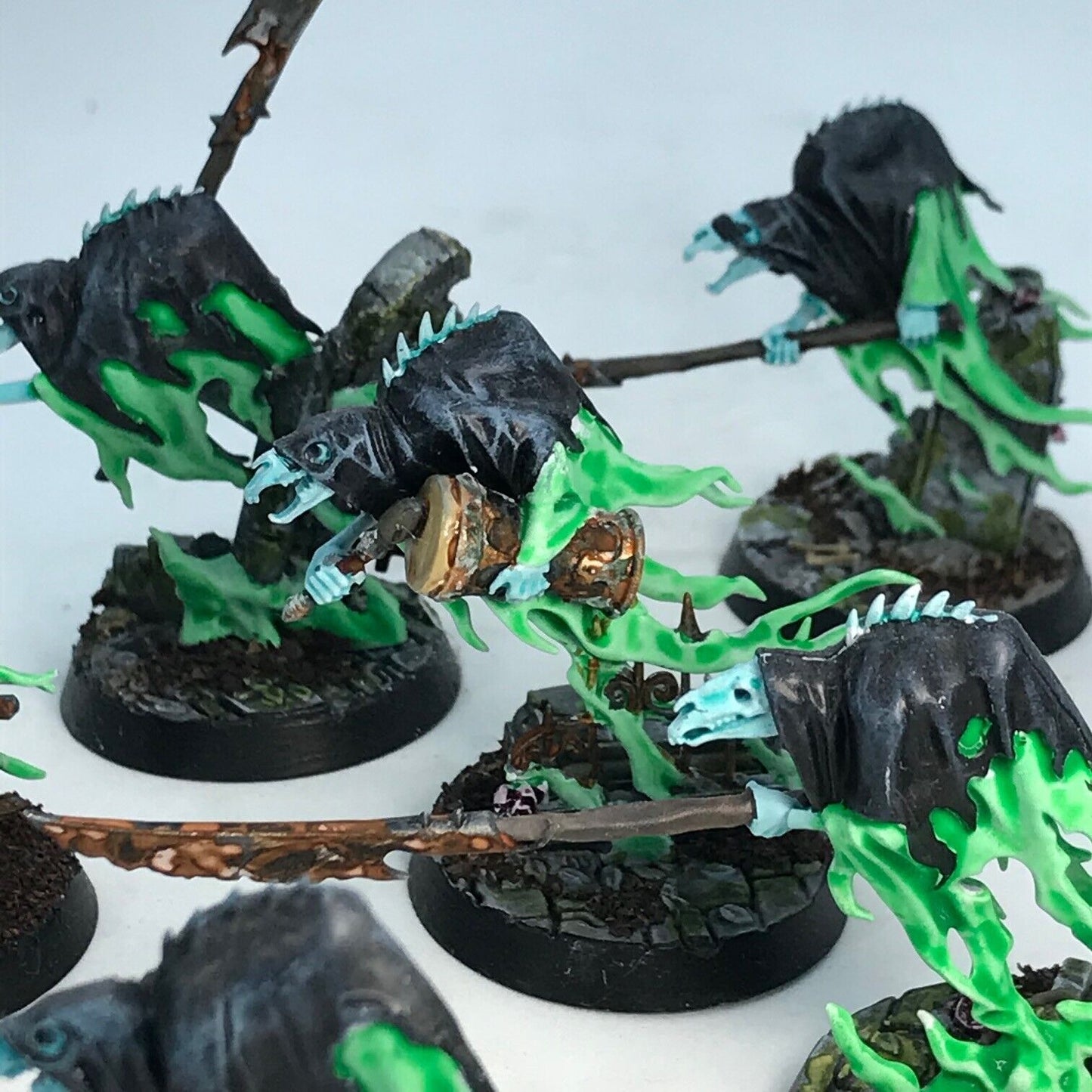 Nighthaunt Glaivewraith Stalkers Painted - Warhammer Age of Sigmar C1274