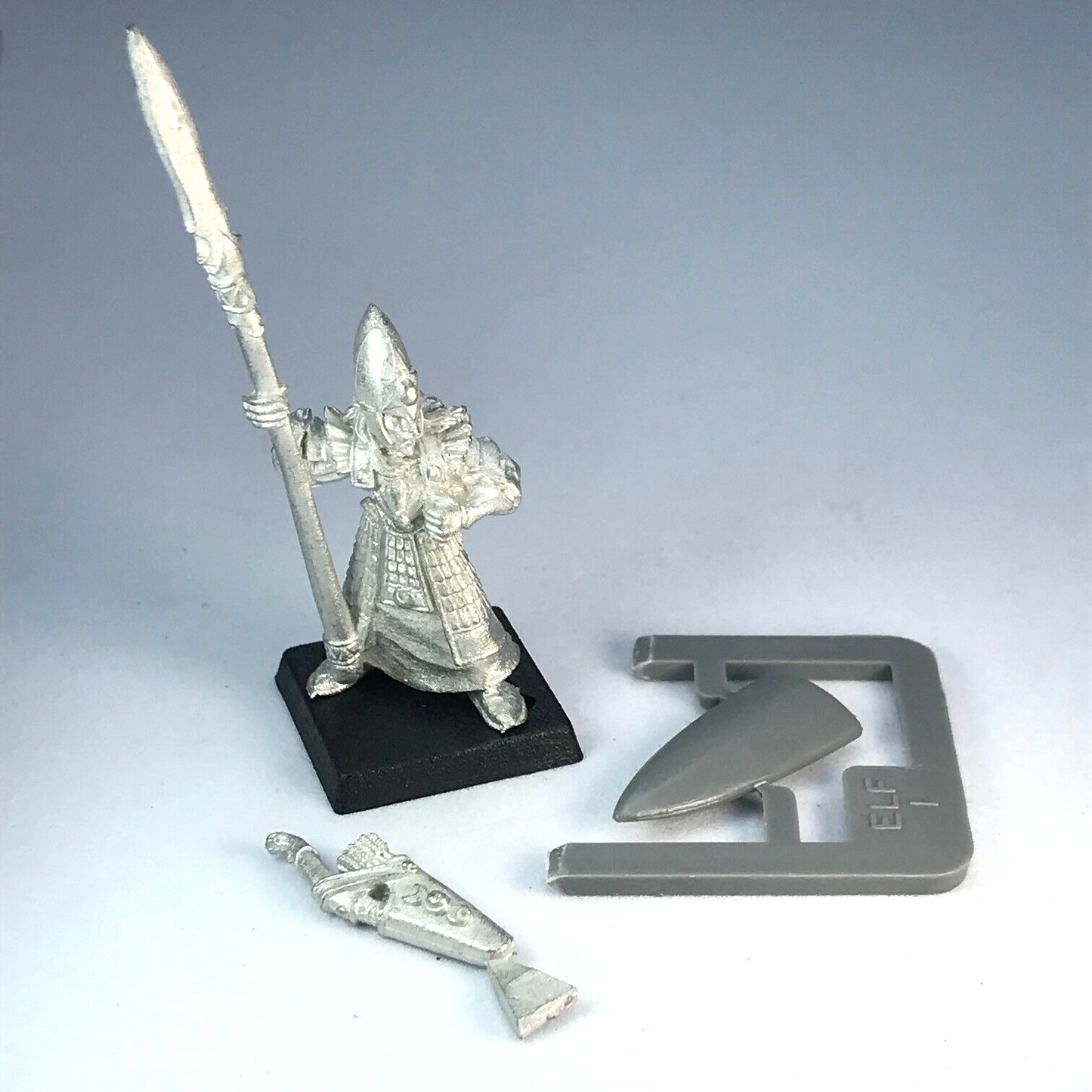 High Elves Lothern Sea Guard Elf Spearman Warhammer Fantasy Classic Metal X6760