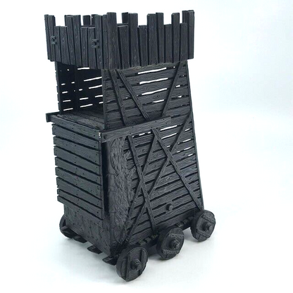 Siege Tower - Warhammer Fantasy Games Workshop Classic Miniature - Undercoated