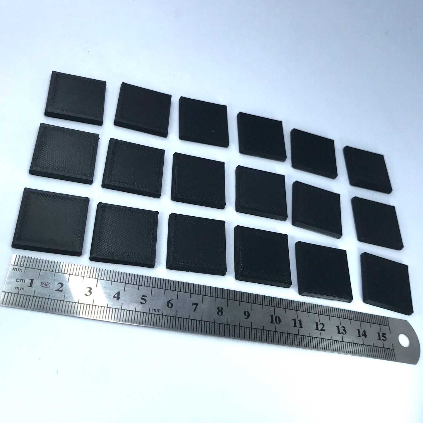 25mm Square Non Slotted Slotta Bases - Ideal For Tabletop Wargaming X1237