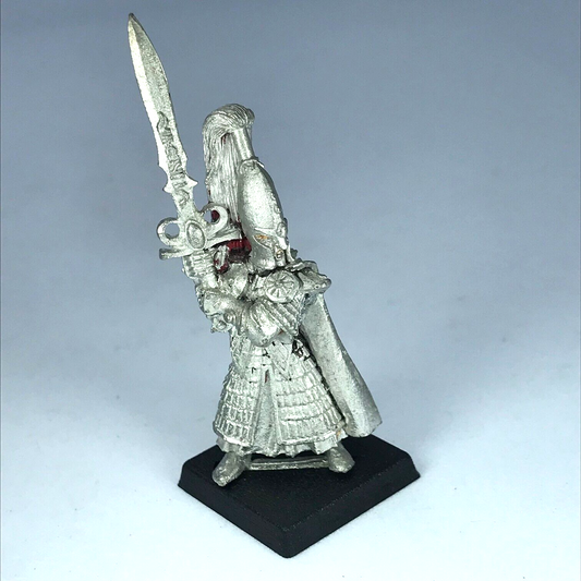 Classic Metal Swordmaster Champion High Elf Elves - Warhammer Fantasy X37