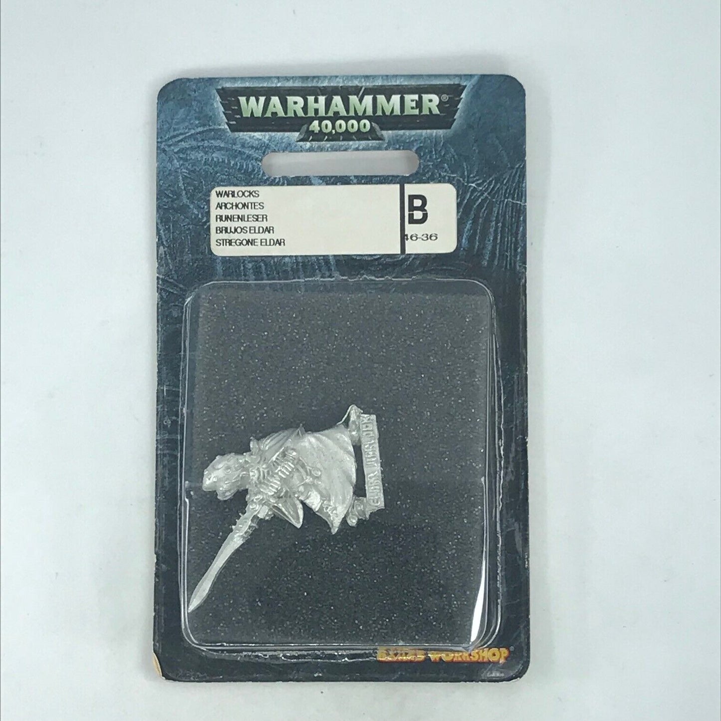 Metal Eldar Warlock Aeldari Blister - Warhammer 40K C1846