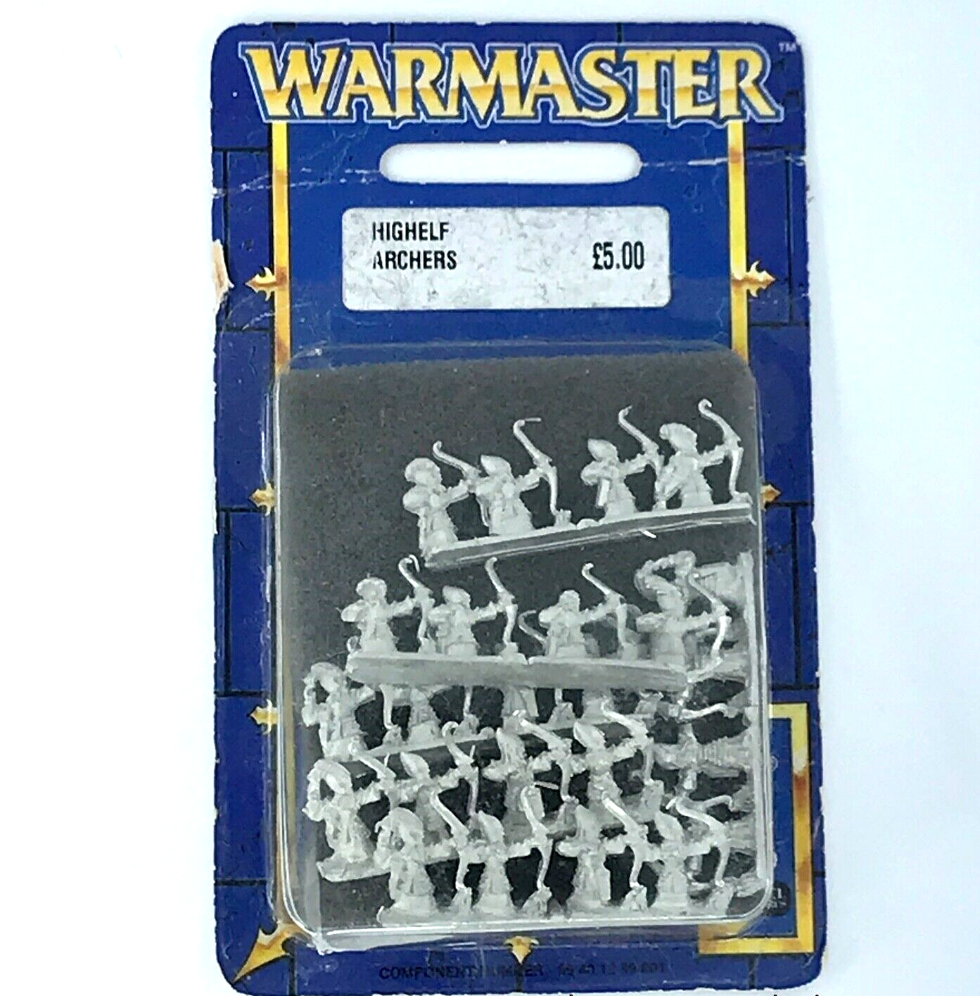 Classic High Elf Elves Archer Blister - OOP - Warmaster Warhammer C759