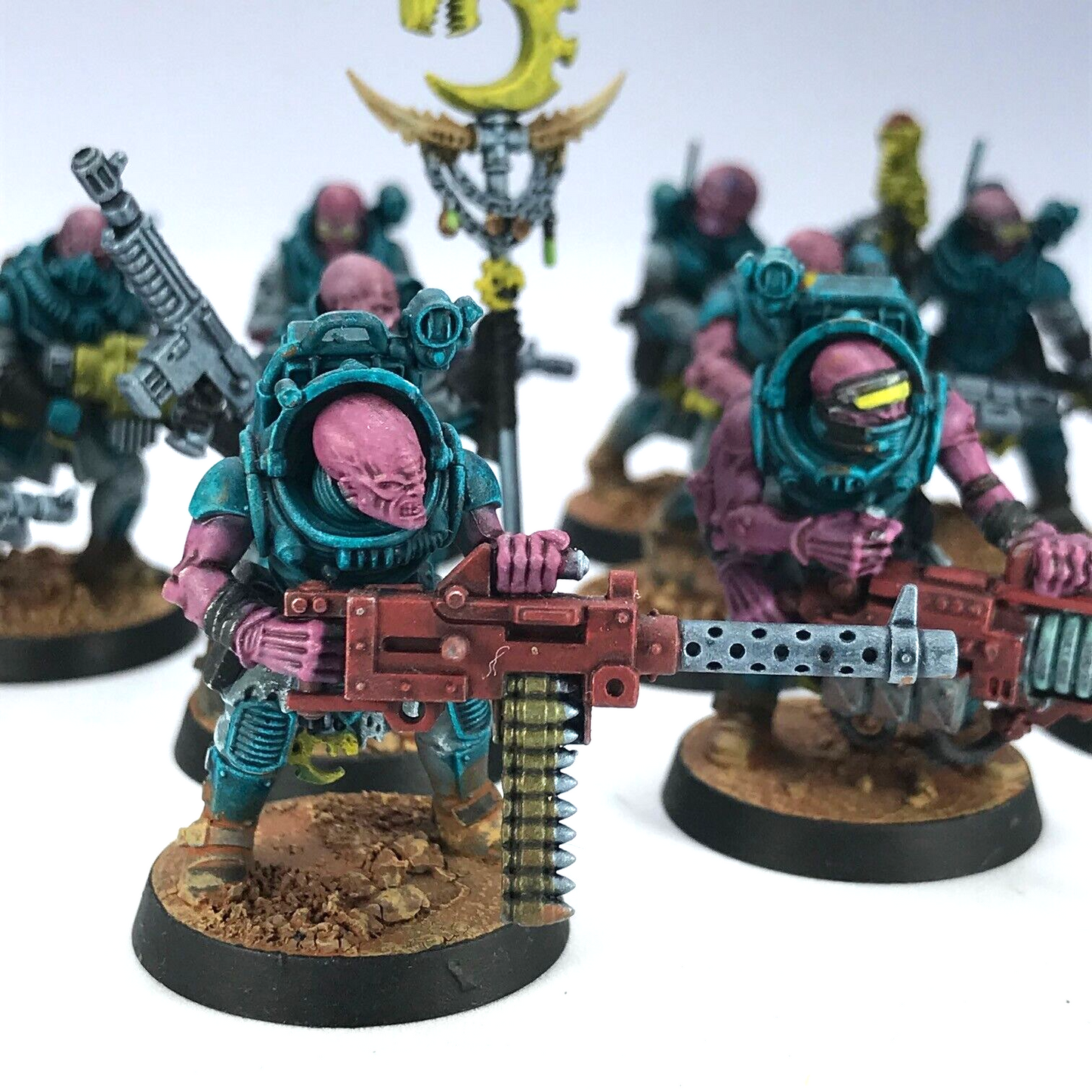 Neophyte Hybrids Genestealer Cults - Painted - Warhammer 40K C4003