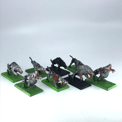 Hounds Warhounds of Chaos - Incomplete -Warhammer Fantasy Classic  Metal C305