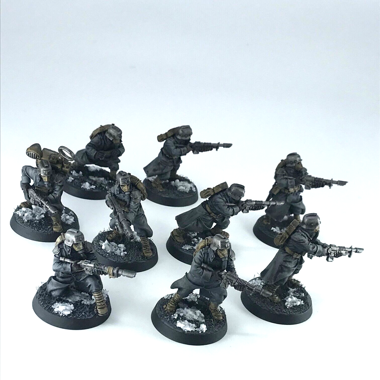 Death Korps of Krieg Infantry Squad Astra Militarum Warhammer 40K Painted C3525