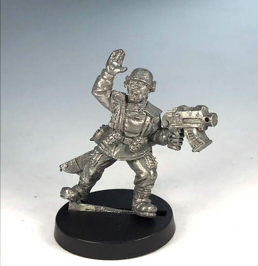 Cadian Shock Troop Commander Sergeant Imperial Guard - Warhammer 40K Metal X1164