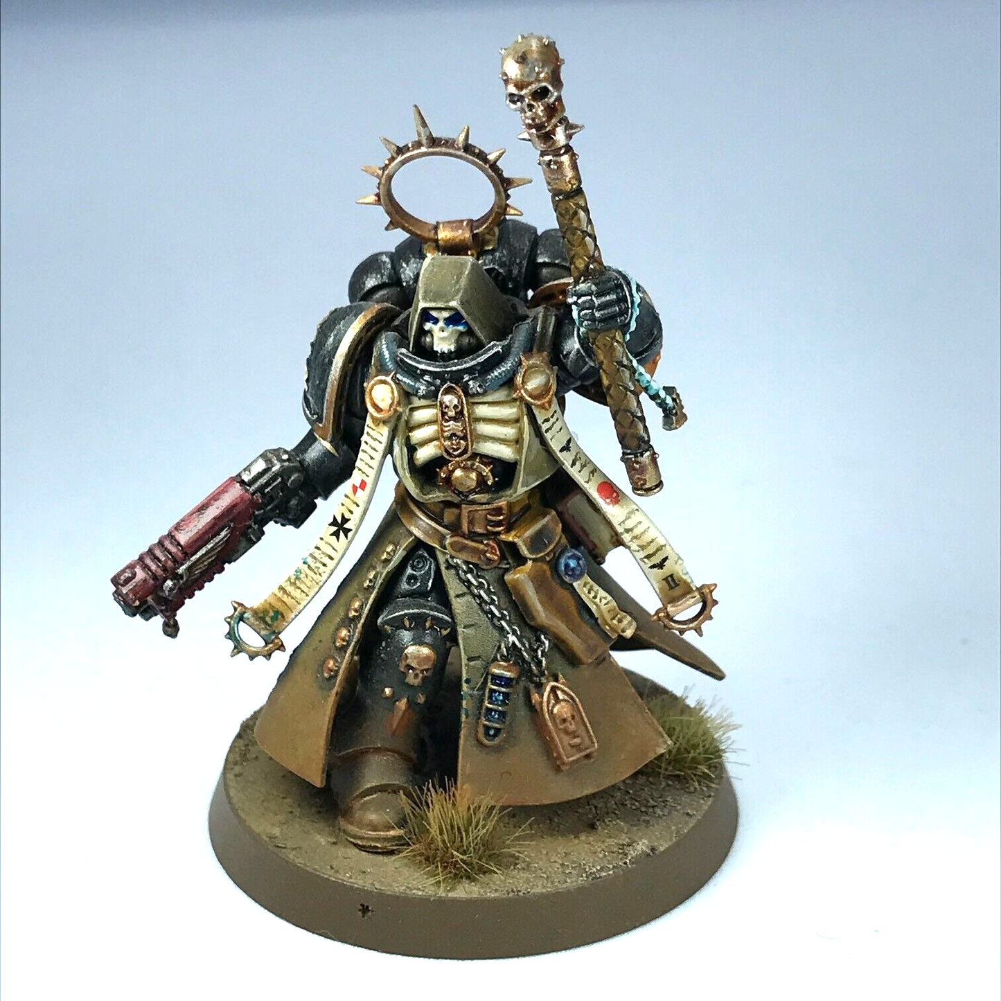 Space Marine Primaris Chaplain - Painted - Warhammer 40K X10459