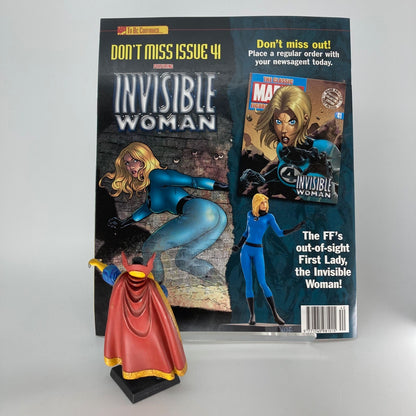 Marvel Dr Strange Metal Figure & Comic - Marvel Comics