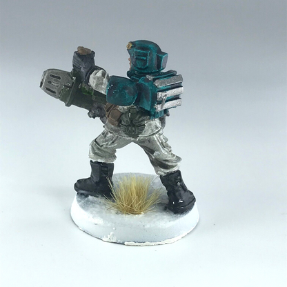 Cadian with Melta Gun Imperial Guard Astra Militarum Warhammer 40K Metal X10955