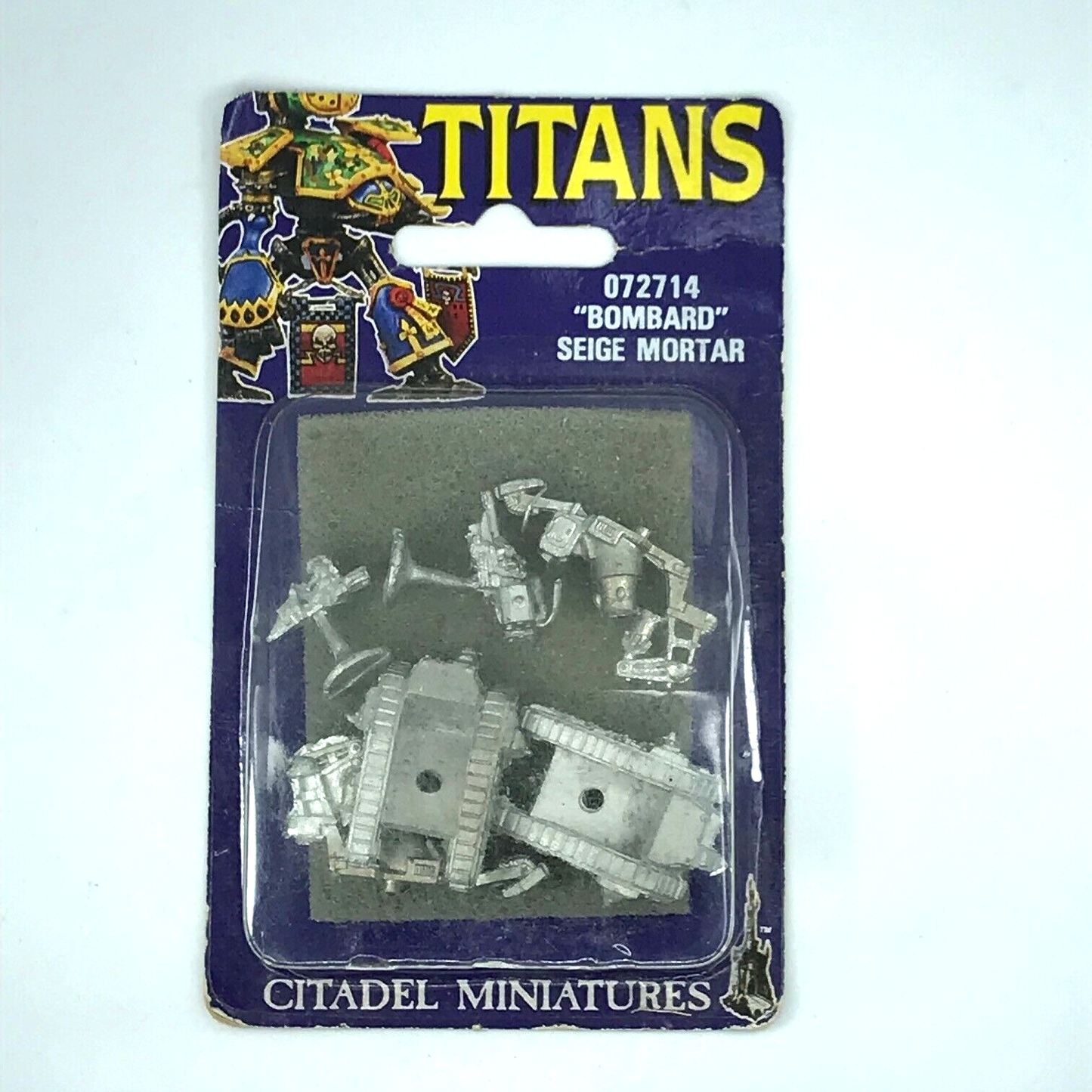 Metal Epic Bombard Siege Mortar Orks Blister OOP - Epic Warhammer 40K C1029