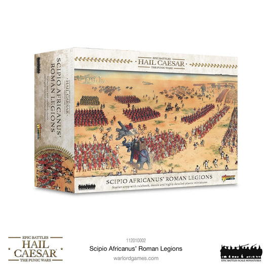 Scipio Africanus' Roman Legions - Warlord Games Hail Caesar Epic Miniatures