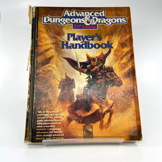 AD&D Players Handbook 2nd Edition - Used - Hardback Dungeons and Dragons M165