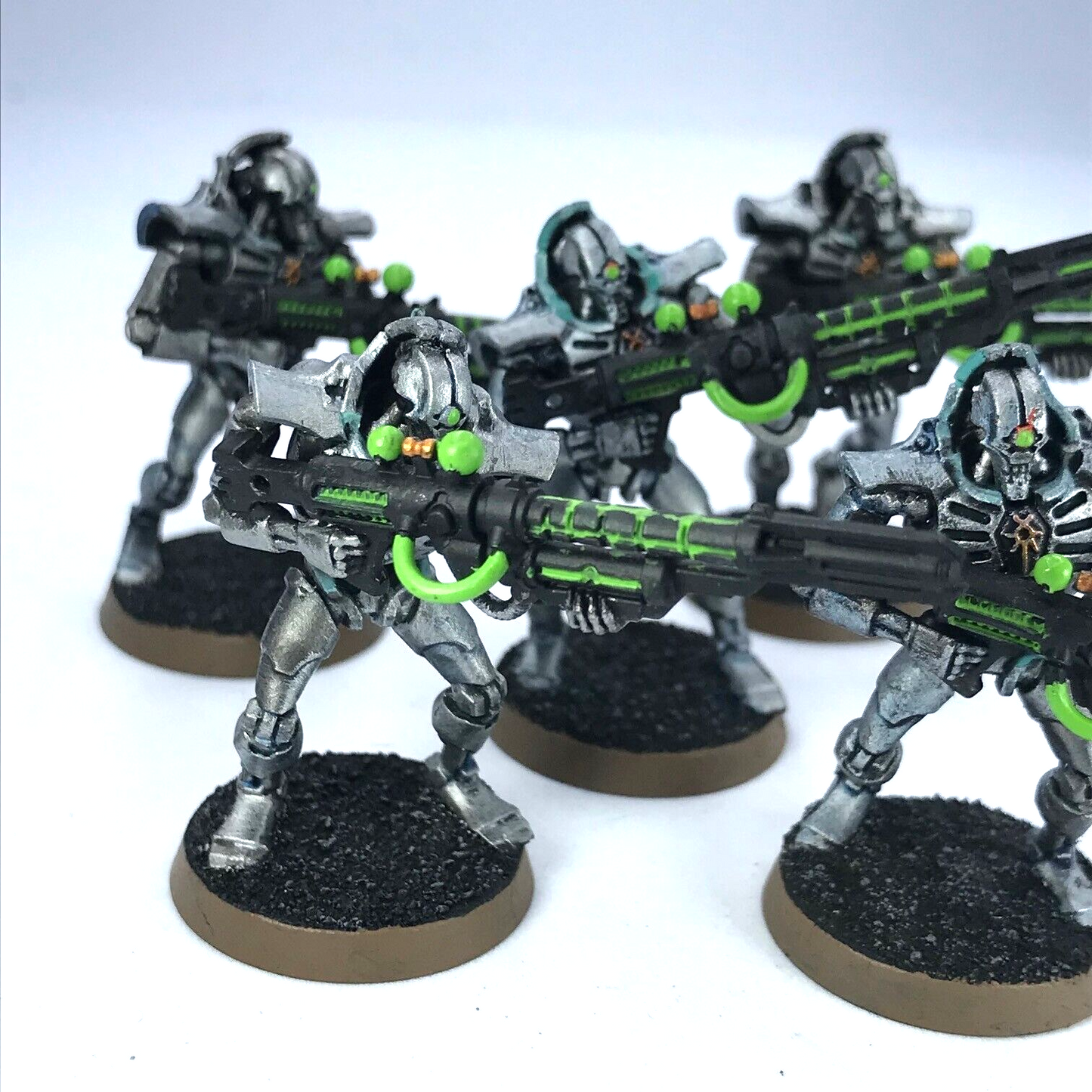 Necron Deathmark Squad Necrons - Painted - Warhammer 40K C3779