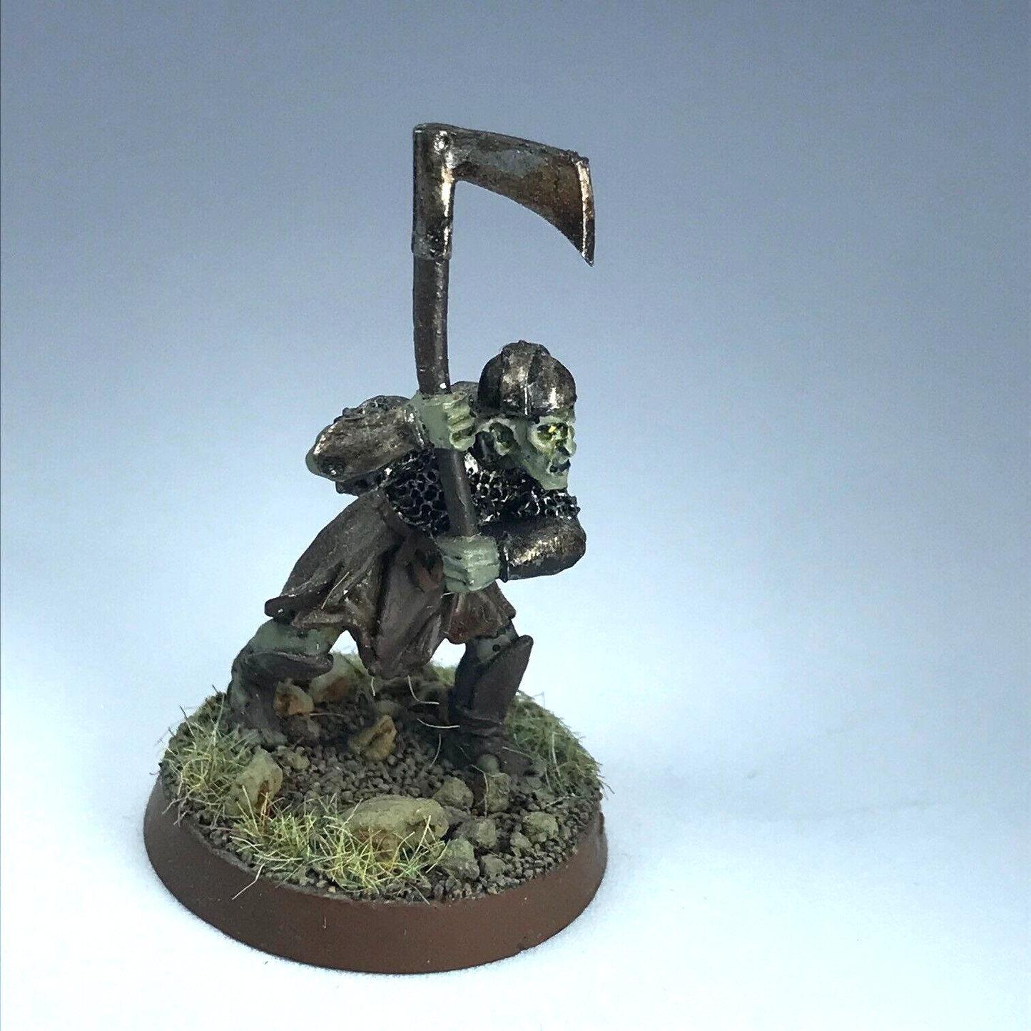 Mordor Orc Warrior LOTR - Warhammer / Lord of the Rings Painted Metal X4086