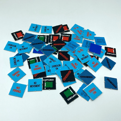 Man O' War Condition Token Set - OOP Man O' War Warhammer Games Workshop X10048