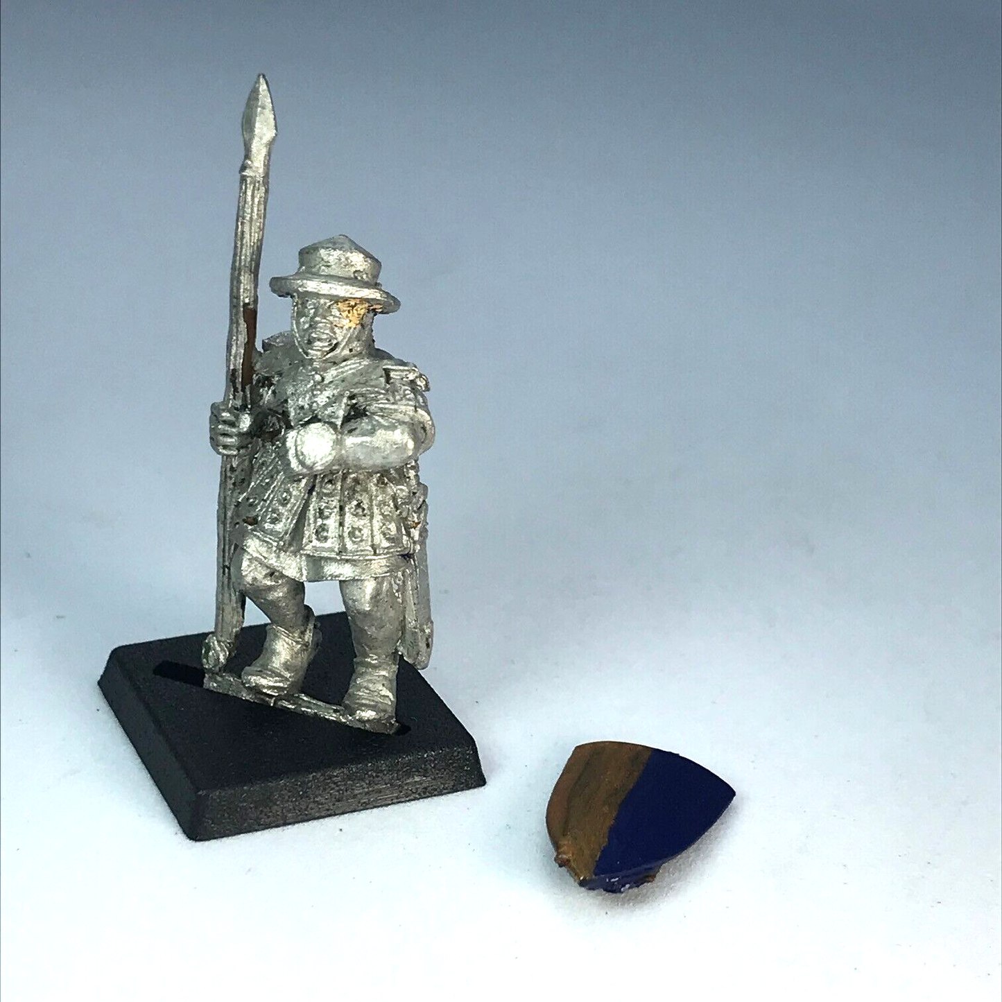 Bretonnia Men At Arms Spearman - Warhammer Fantasy Classic Metal GW X9356