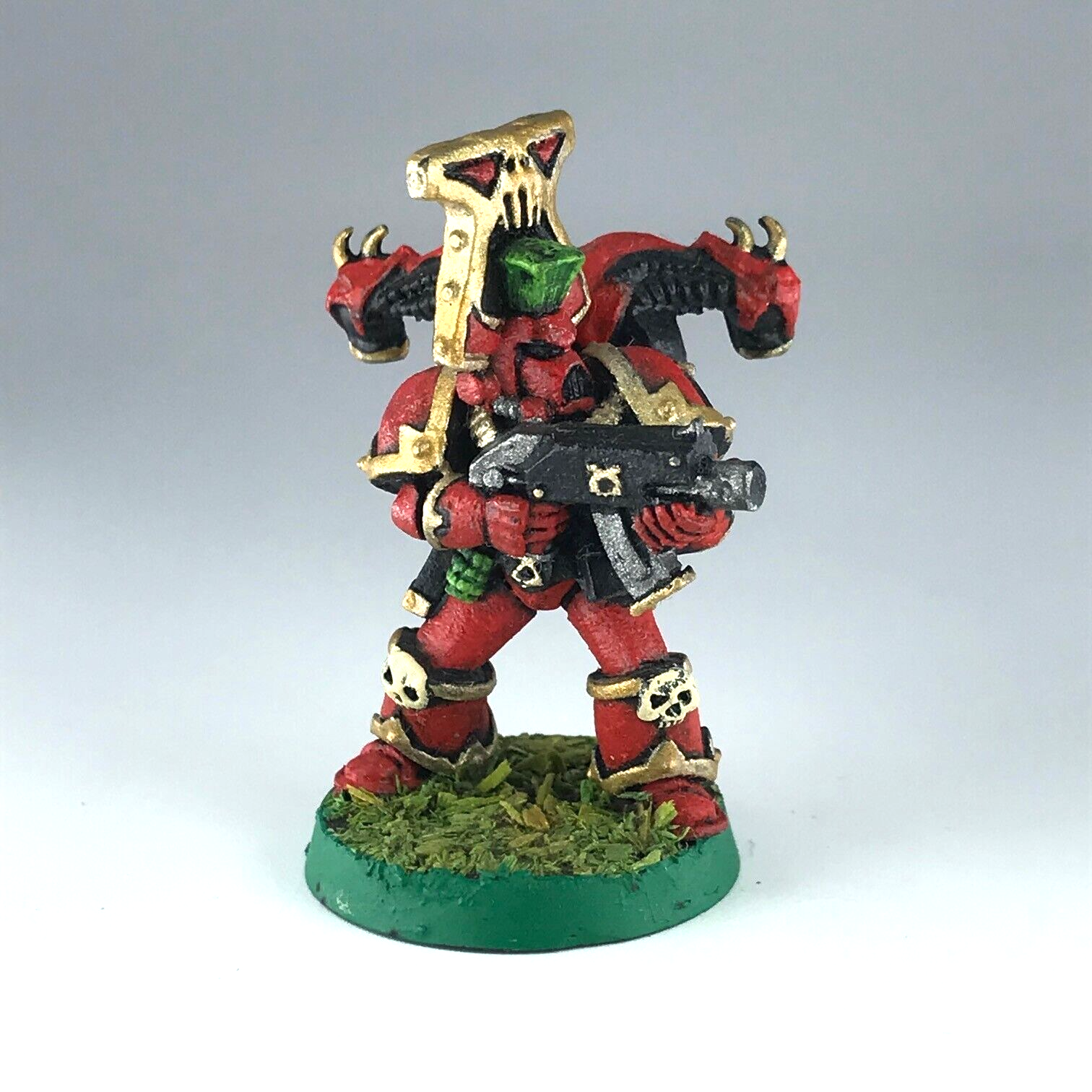 Khorne marine - renegade chaos rogue trader - warhammer 40k painted metal x2984
