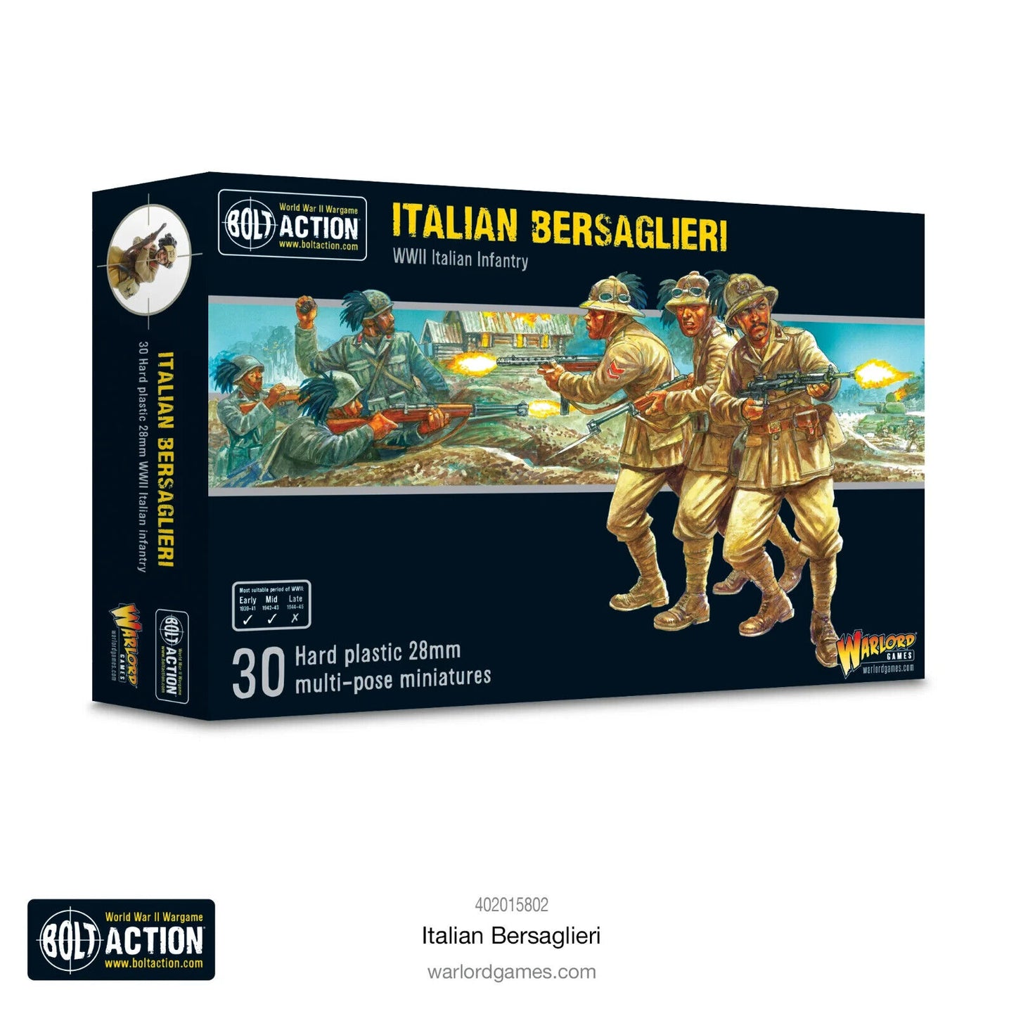 Italian Bersaglieri - Warlord Games Bolt Action Miniatures