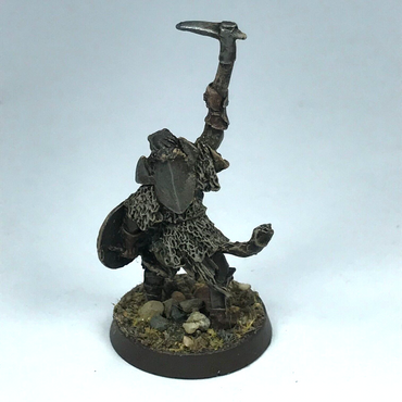 Metal Mordor Orc Captain - Painted - Warhammer / Lord of the Rings X165