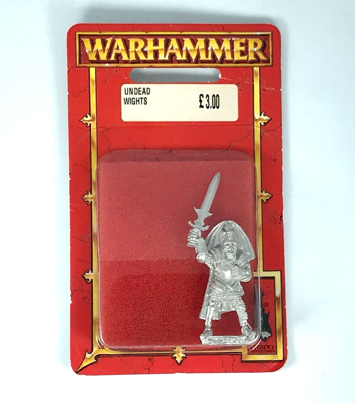 Classic Metal Undead Wight Vampire Count Blister - Warhammer Fantasy C1477