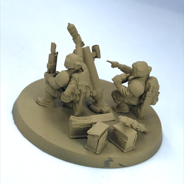 Imperial Guard Cadian Mortar Team Astra Militarum - Warhammer 40K C420