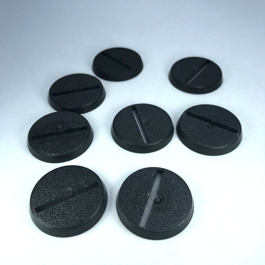 Original Games Workshop 25mm Slotta Bases Dated 2005 Warhammer 40K X714