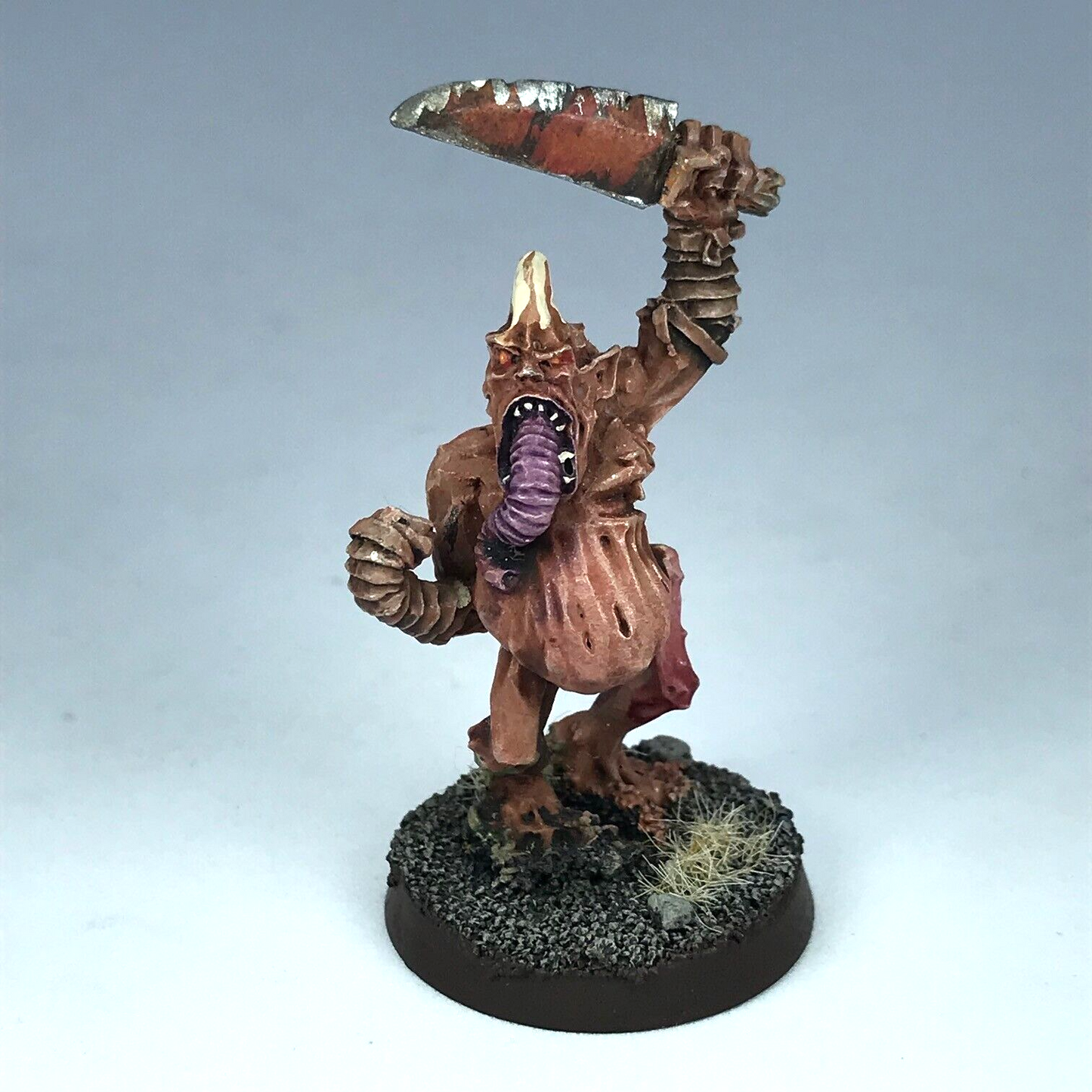 Metal Classic Chaos Nurgle Plague Bearer - Painted  - Warhammer Fantasy X11290