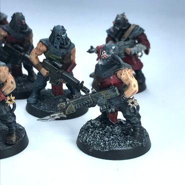 Chaos Cultists Traitor Militia Infantry Squad - Painted Warhammer 40K GW C822